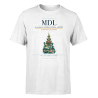 Thumbnail for Mandalay International Airport (MDL) T-Shirt single-side front print in White | mandalay-international-airport-mdl-double-side-t-shirt