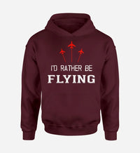 Thumbnail for I'd Rather Be Flying Hoodie - view 4