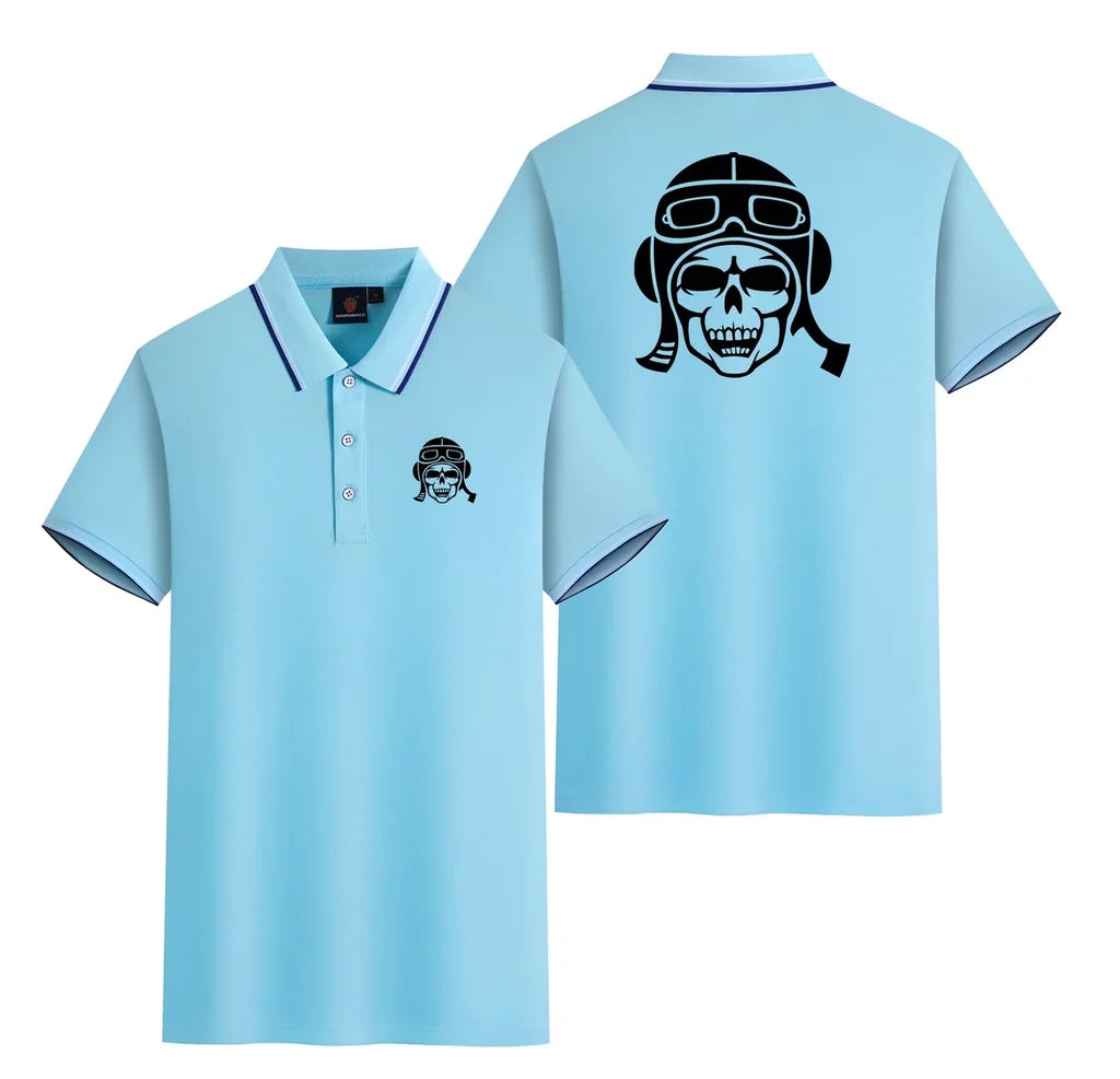 Customisable Skeleton Pilot Polo Shirt - view 20