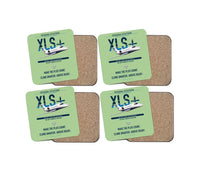 Thumbnail for Cessna Citation XLSPlus design on light green 4 pieces set coaster