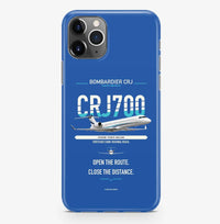 Thumbnail for CRJ700 Case ProMax design on blue iphone case promax