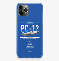 Thumbnail for PC-12 PRO Case ProMax design on blue iphone case promax