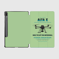Thumbnail for Freefly Alta X design on light green samsung tablet tablet case