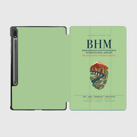 Thumbnail for Birmingham-Shuttlesworth International Airport (BHM) design on light green samsung tablet tablet case