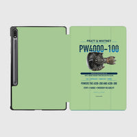 Thumbnail for PW4000-100 design on light green samsung tablet tablet case
