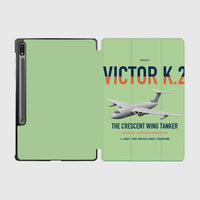 Thumbnail for Handley Page Victor K.2 design on light green samsung tablet tablet case