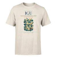 Thumbnail for Foz do Iguaçu International Airport (IGU) T-Shirt single-side front print in Beige | foz-do-iguaçu-international-airport-igu-double-side-t-shirt