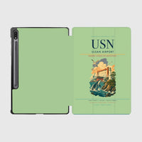 Thumbnail for Ulsan Airport (USN) design on light green samsung tablet tablet case