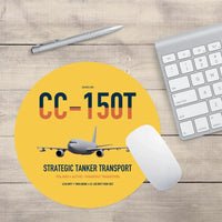 Thumbnail for Airbus CC-150T Polaris design on yellow round mouse pad