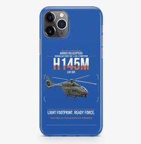 Thumbnail for Airbus Helicopters H145M LUH SOF design on blue magsafe iphone case, for iPhone Pro Max