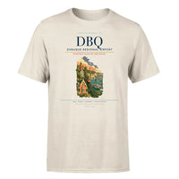 Thumbnail for Dubuque Regional Airport (DBQ) T-Shirt single-side front print in Beige | dubuque-regional-airport-dbq-double-side-t-shirt
