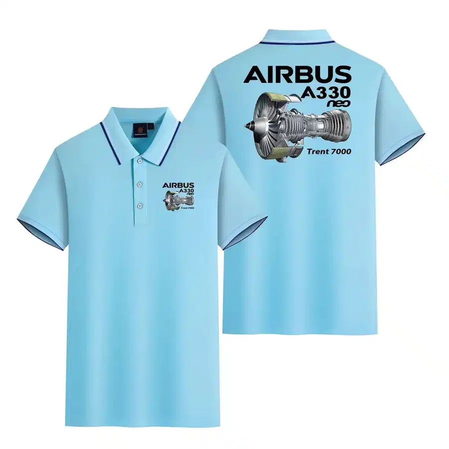 Customisable Airbus A330 Polo Shirt - view 20