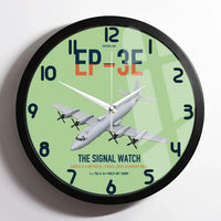 Thumbnail for EP-3E ARIES II design on light green framed wall clock