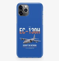 Thumbnail for EC-130H Compass Call design on blue magsafe iphone case, for iPhone Pro Max