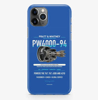 Thumbnail for PW4000-94 Case ProMax design on blue iphone case promax