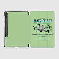 Thumbnail for DJI Matrice 30T design on light green samsung tablet tablet case