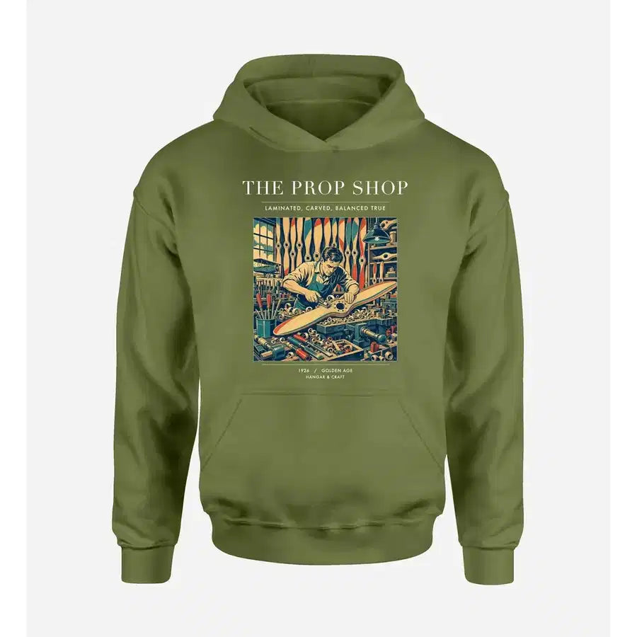 VINTAGE G4169 - The Prop Shop - Premium Hoodie design on greenarmy premium
