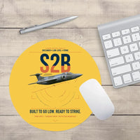 Thumbnail for Blackburn Buccaneer S2B design on yellow round mouse pad