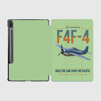 Thumbnail for F4F-4 Wildcat design on light green samsung tablet tablet case
