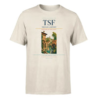 Thumbnail for Treviso Airport (TSF) T-Shirt single-side front print in Beige | treviso-airport-tsf-double-side-t-shirt