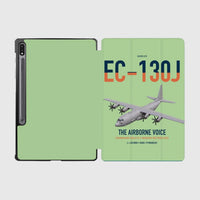 Thumbnail for EC-130J Commando Solo III design on light green samsung tablet tablet case