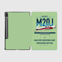 Thumbnail for Mooney M20J 201 design on light green samsung tablet tablet case
