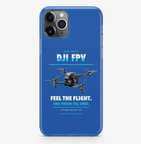 Thumbnail for DJI FPV Case ProMax design on blue iphone case promax