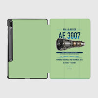 Thumbnail for AE 3007 design on light green samsung tablet tablet case