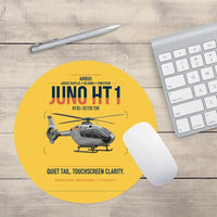 Thumbnail for Airbus H135 Juno HT1 design on yellow round mouse pad