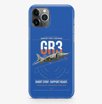Thumbnail for Hawker Siddeley Harrier GR3 design on blue magsafe iphone case, for iPhone Pro Max