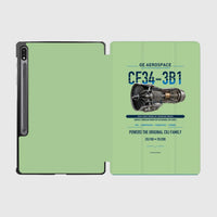 Thumbnail for CF34-3B1 design on light green samsung tablet tablet case