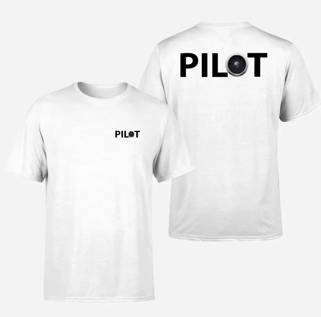 Customisable Pilot & Jet Engine T-Shirt - view 4