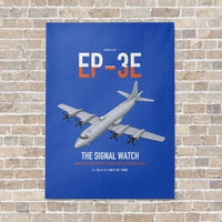 Thumbnail for EP-3E ARIES II vertical canvas print - no frame - blue background