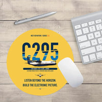 Thumbnail for Airbus C295 SIGINT design on yellow round mouse pad