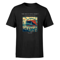 Thumbnail for VINTAGE G4460 - The Delta Wing Debut - Premium T-Shirt design on black premium t shirt