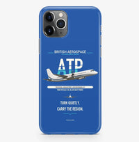 Thumbnail for British Aerospace ATP Case ProMax design on blue iphone case promax