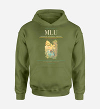 Thumbnail for Monroe Regional Airport (MLU) design on green army hoodie single-side print