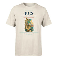 Thumbnail for Kos Island International Airport (KGS) T-Shirt single-side front print in Beige | kos-island-international-airport-kgs-double-side-t-shirt
