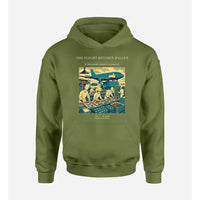 Thumbnail for VINTAGE G4374 - The Flight Kitchen Ballet - Premium Hoodie design on greenarmy premium