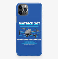 Thumbnail for DJI Matrice 30T Case ProMax design on blue iphone case promax
