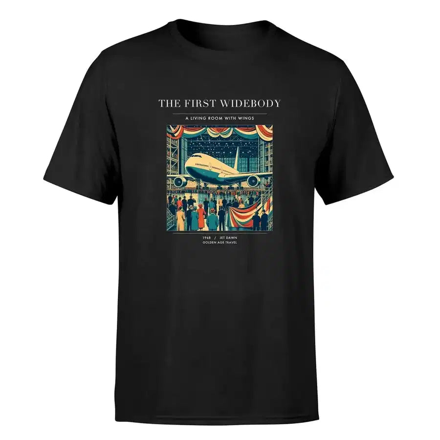 VINTAGE G4134 - The First Widebody - Premium T-Shirt design on black premium t shirt