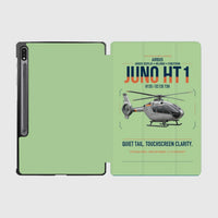 Thumbnail for Airbus H135 Juno HT1 design on light green samsung tablet tablet case