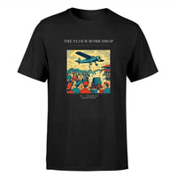 Thumbnail for VINTAGE G4259 - The Flour Bomb Drop - Premium T-Shirt design on black premium t shirt