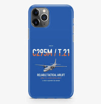 Thumbnail for Airbus C295M T.21 design on blue magsafe iphone case, for iPhone Pro Max