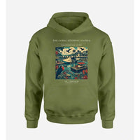 Thumbnail for VINTAGE G4060 - The Coral Stepping Stones - Premium Hoodie design on greenarmy premium