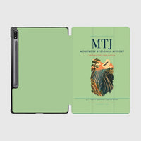 Thumbnail for Montrose Regional Airport (MTJ) design on light green samsung tablet tablet case