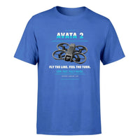Thumbnail for DJI Avata 2 design on blue single side