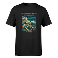 Thumbnail for VINTAGE G4495 - The Monsoon Break Sprint - Premium T-Shirt design on black premium t shirt