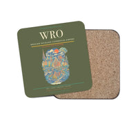Thumbnail for Wrocaw Nicolaus Copernicus Airport WRO Coaster 1-Piece - Green Army