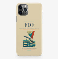 Thumbnail for Fort-de-France Airport (FDF) design on beige iPhone 16 Pro MagSafe case
